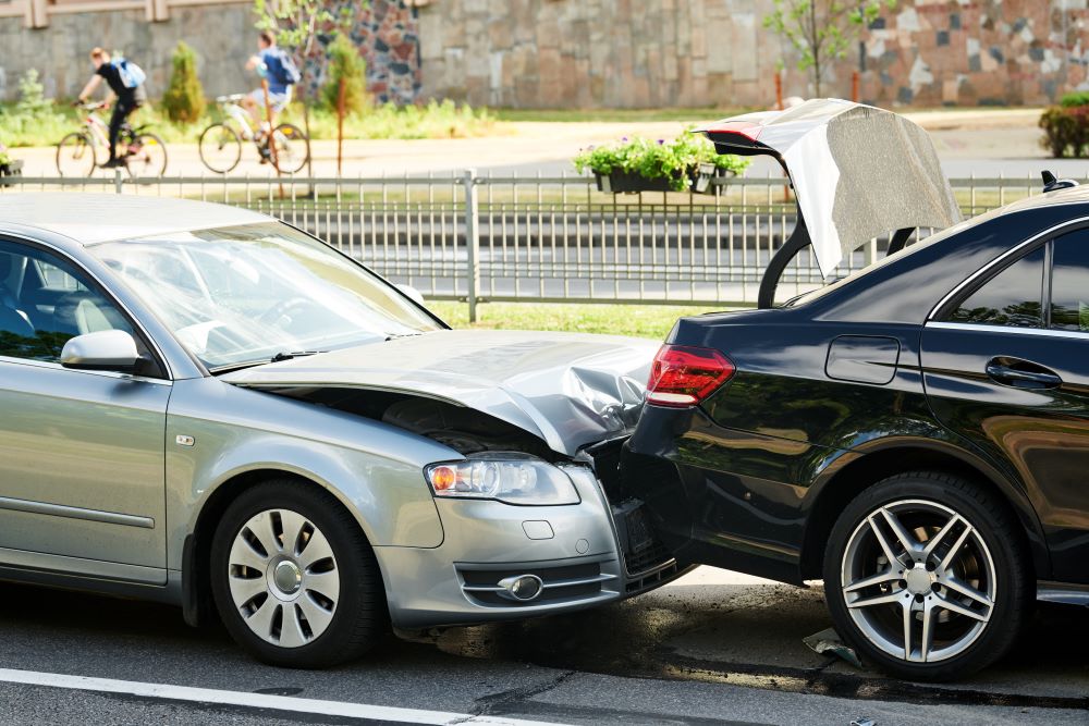 Cinco erros a evitar após um acidente de carro