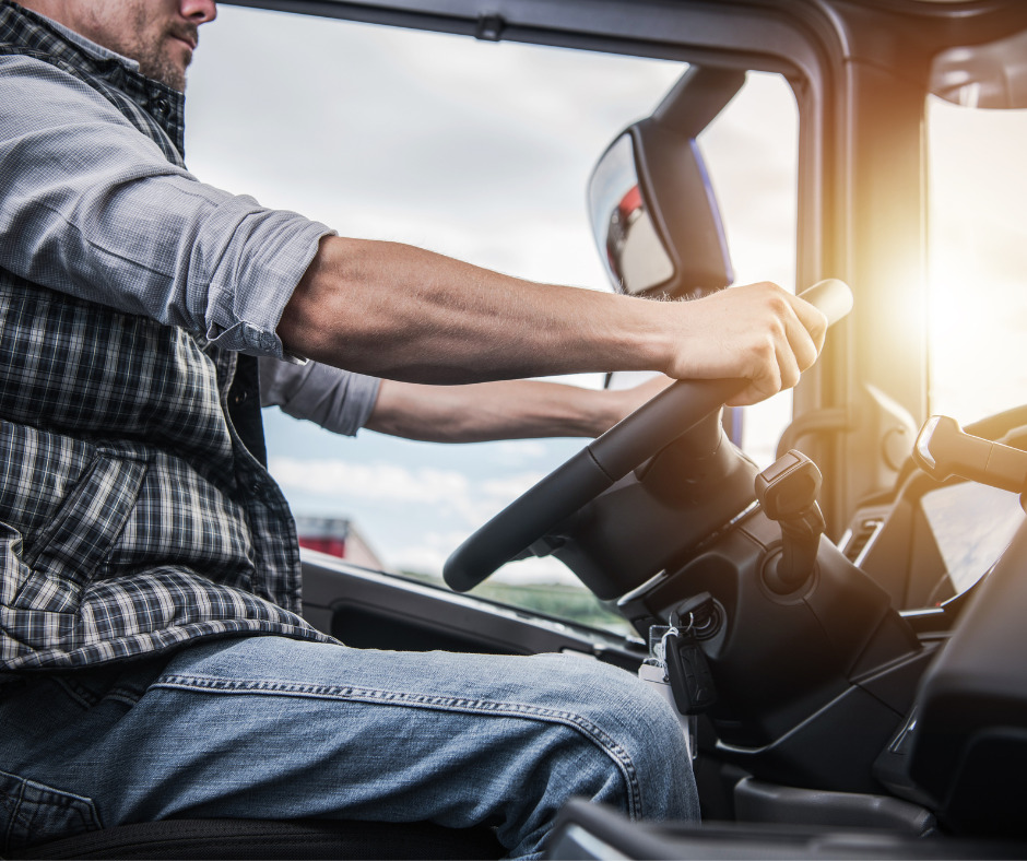 A inexperiência do motorista de caminhão representa um risco para a segurança