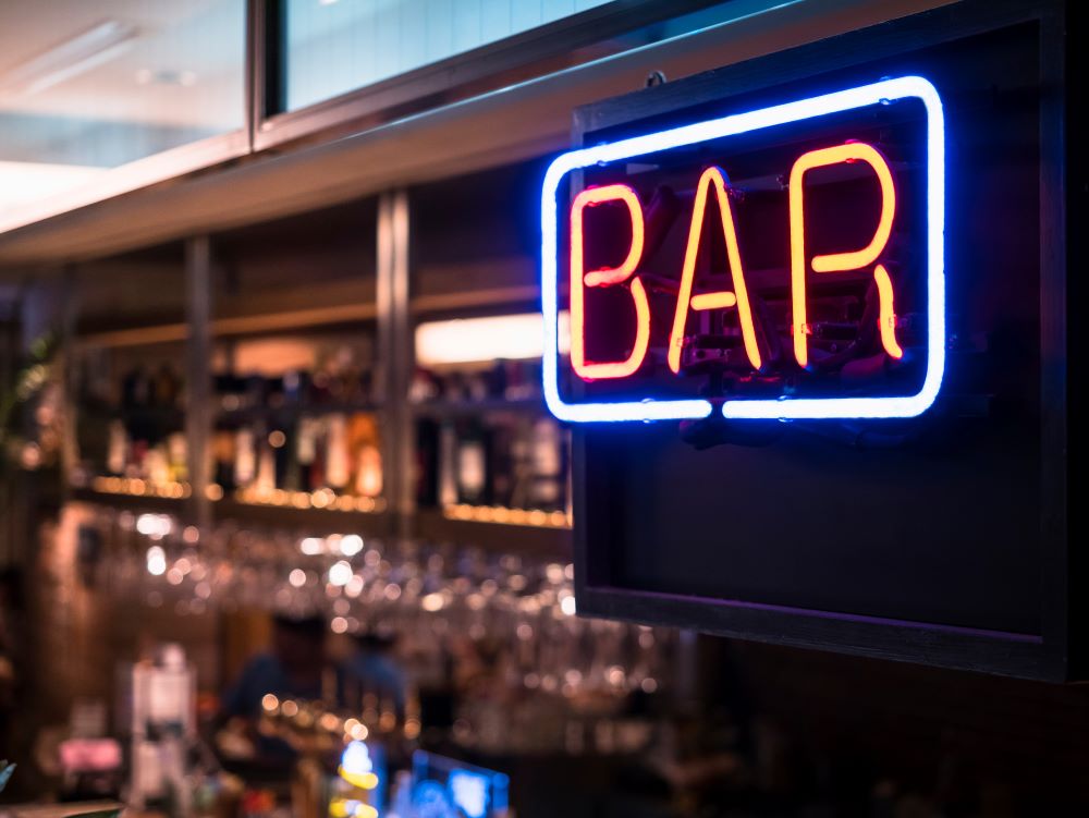 bar sign