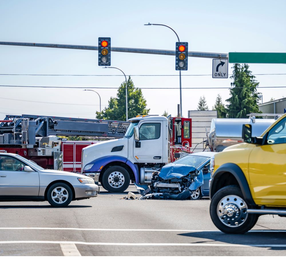 semi truck accident