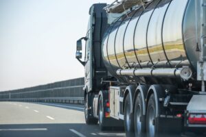 large truck on highway