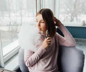 smoking vape pen